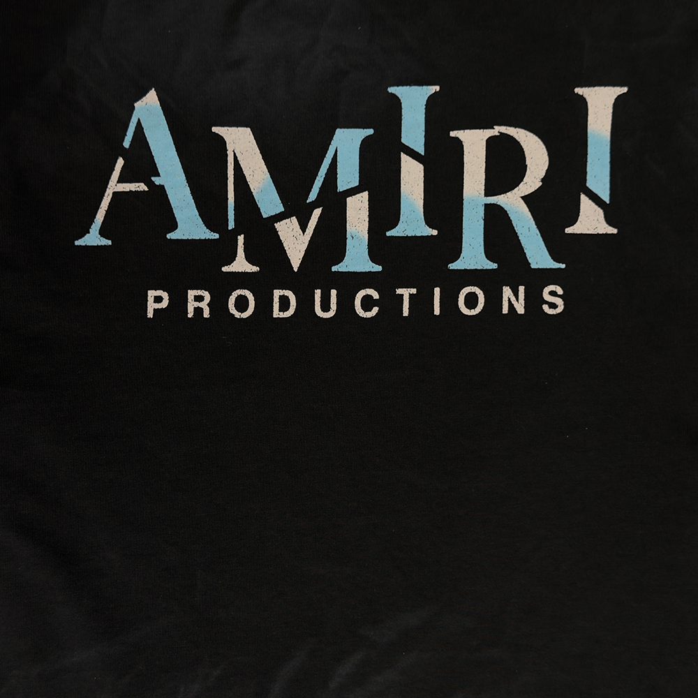 AMIRI Theatre Masks Large Fit Logo Print T-shirt