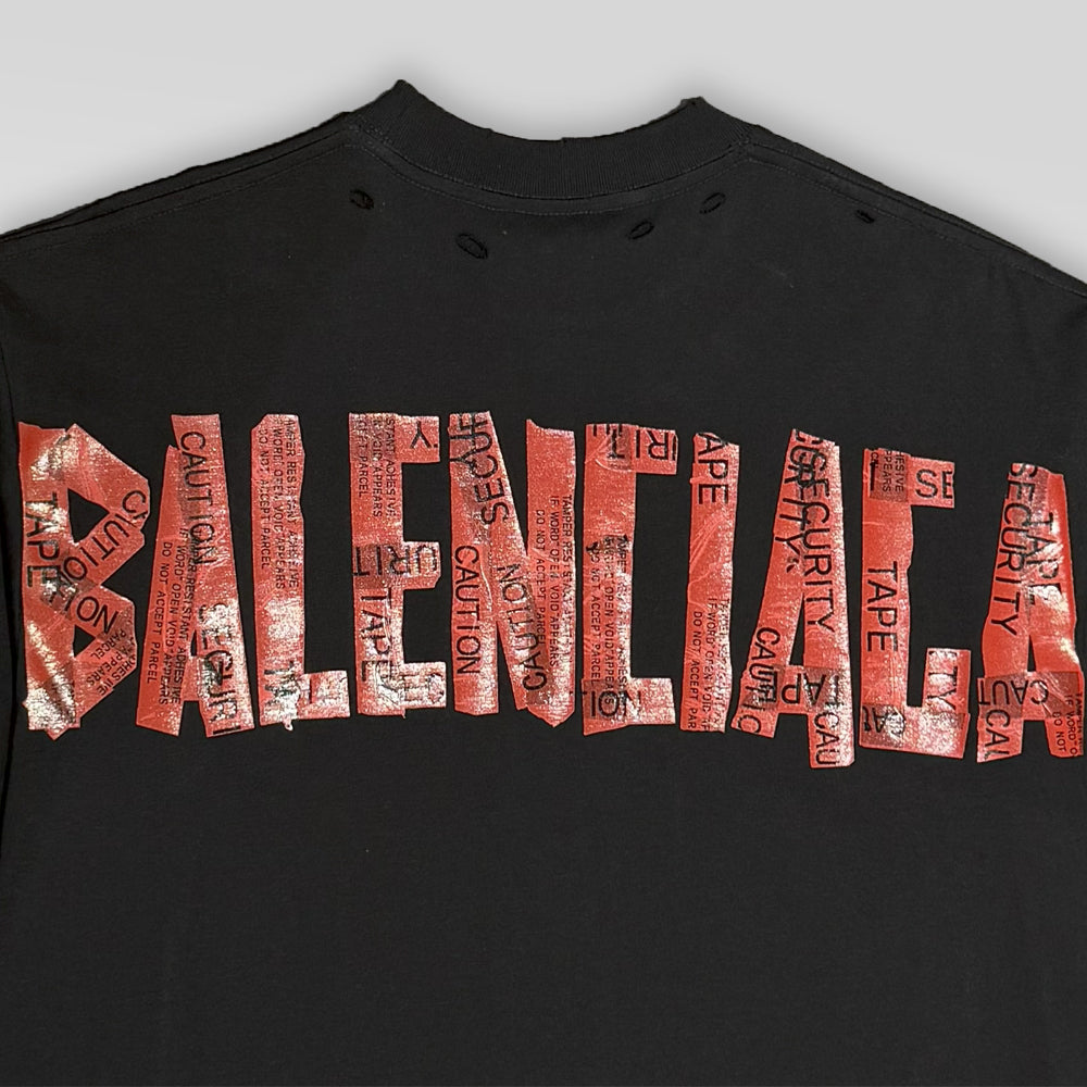 BALENCIAGA New Tape Type Oversized T-shirt