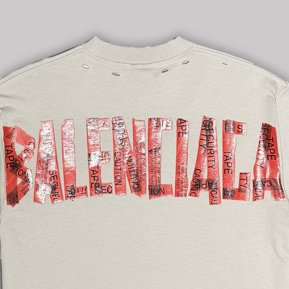 BALENCIAGA New Tape Type Oversized T-shirt