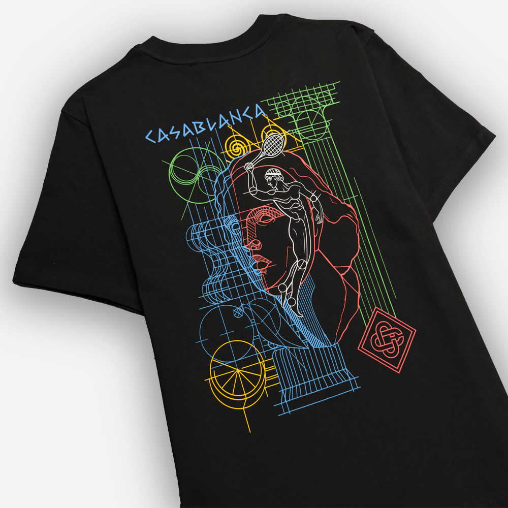 CASABLANCA logo-print T-shirt