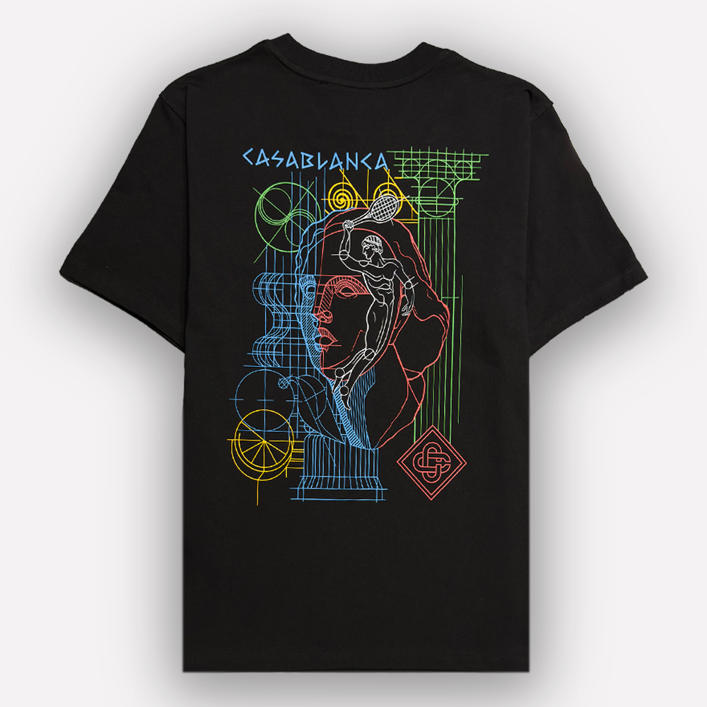 CASABLANCA logo-print T-shirt