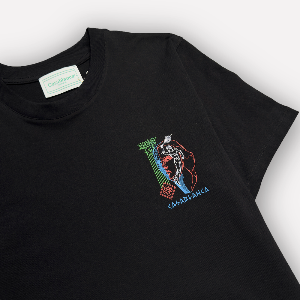 CASABLANCA logo-print T-shirt