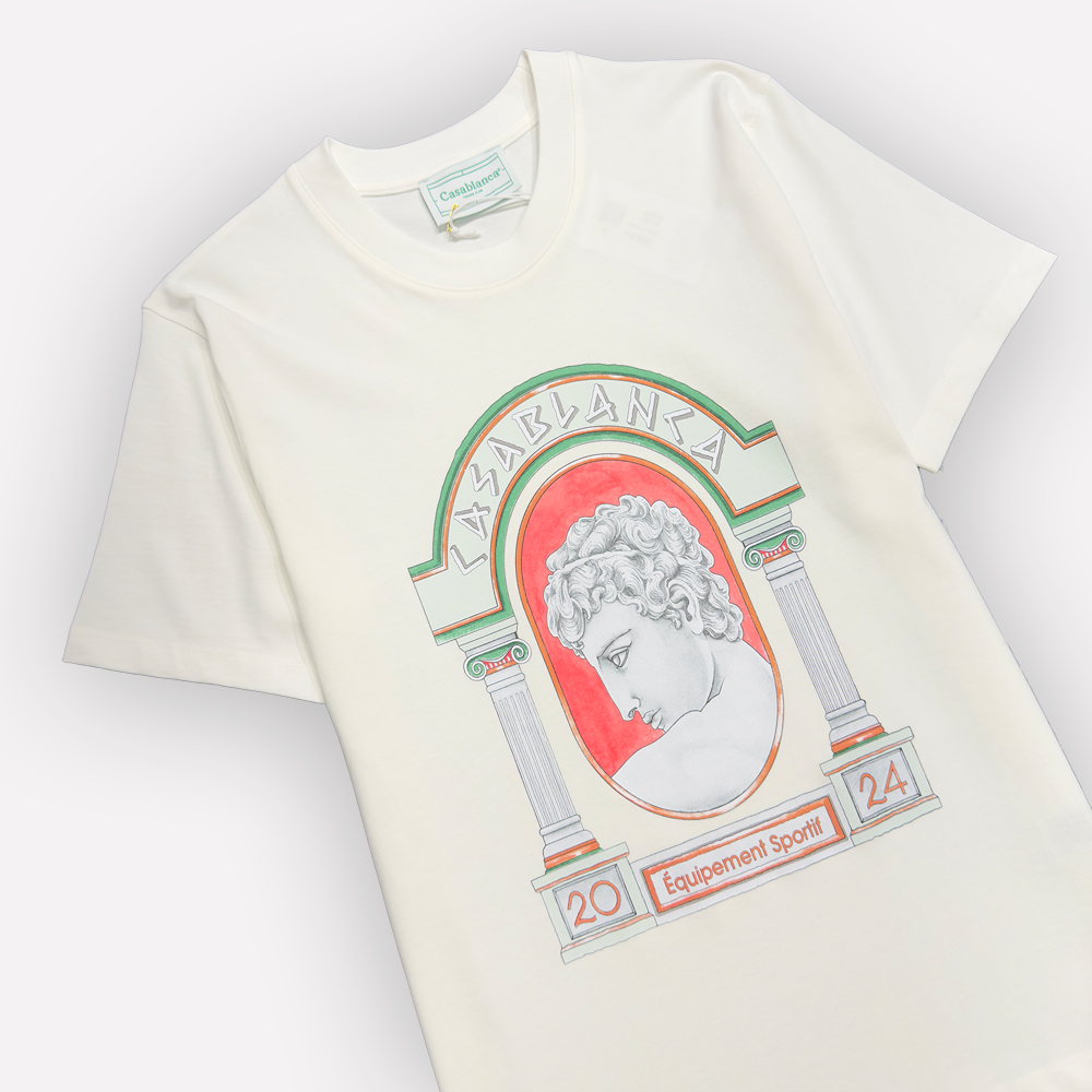 CASABLANCA logo-print T-shirt