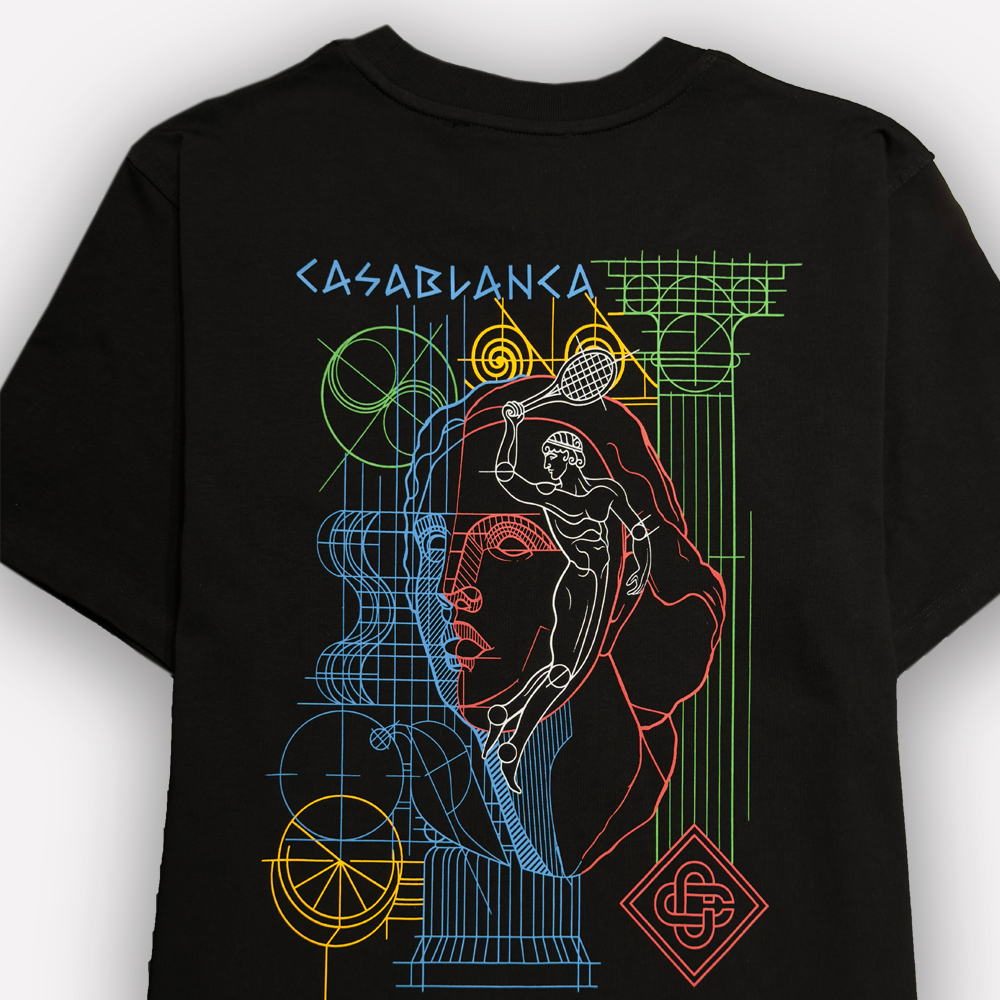 CASABLANCA logo-print T-shirt