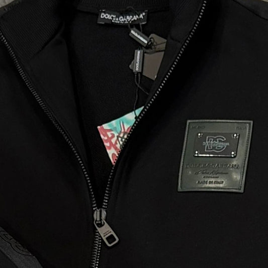 Zip-Up Tracksuit With Branded Tag