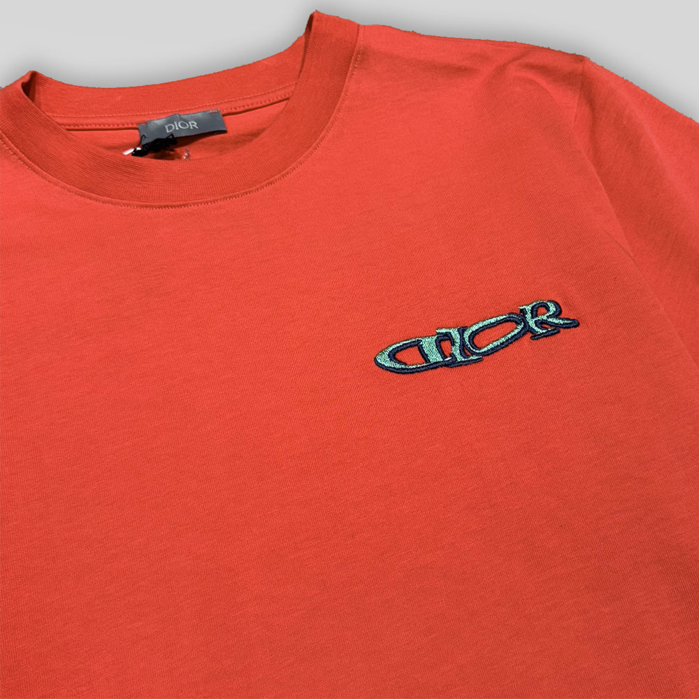 DIOR Embroidered Logo T-shirt