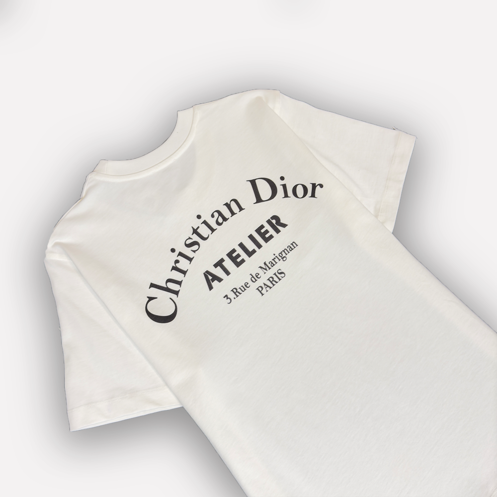 DIOR Atelier Logo Print T-shirt
