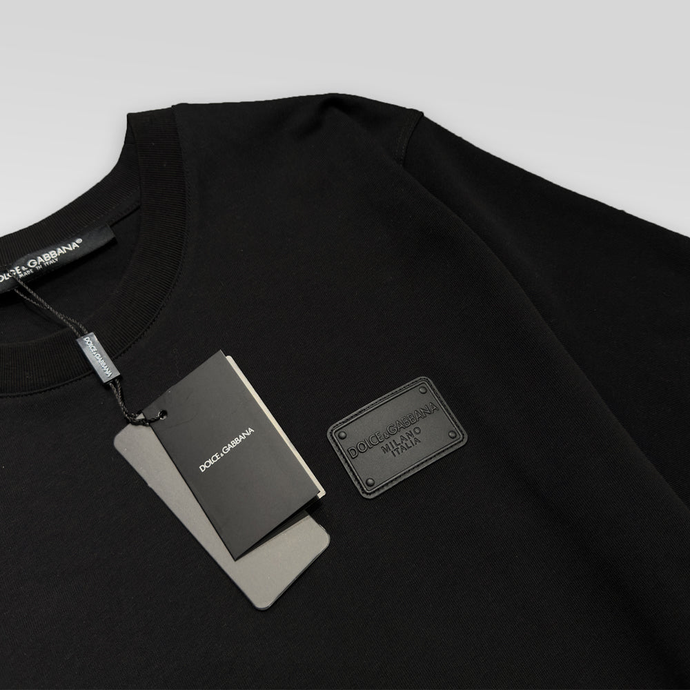 DOLCE&GABBANA Cotton T-shirt With Branded Tag