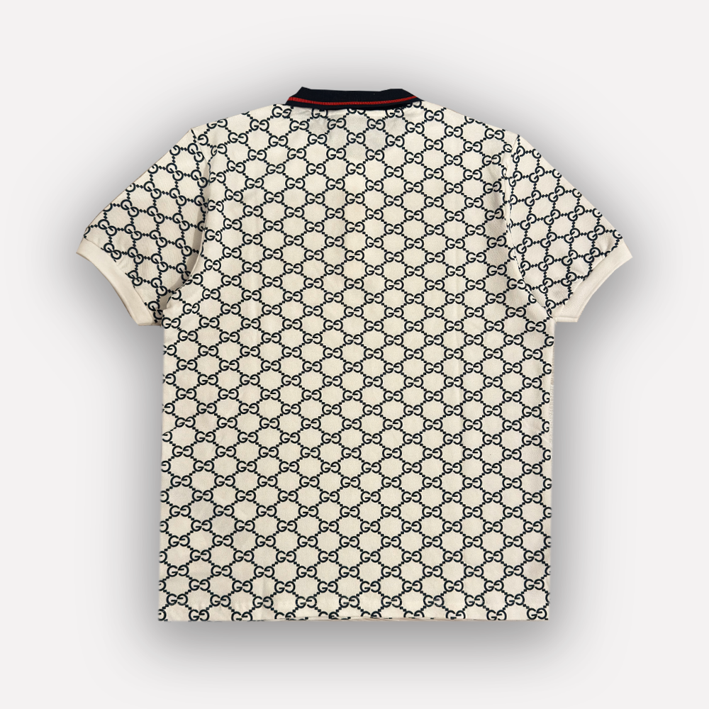 GUCCI GG short-sleeved polo shirt