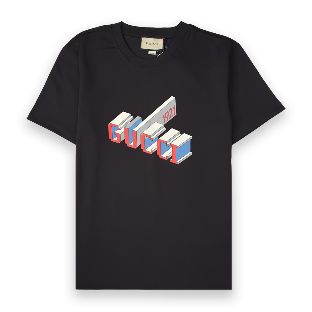 GUCCI Logo-Print Cotton T-Shirt