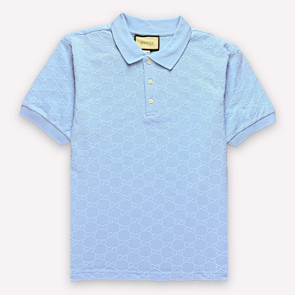 GUCCI GG short-sleeved polo shirt