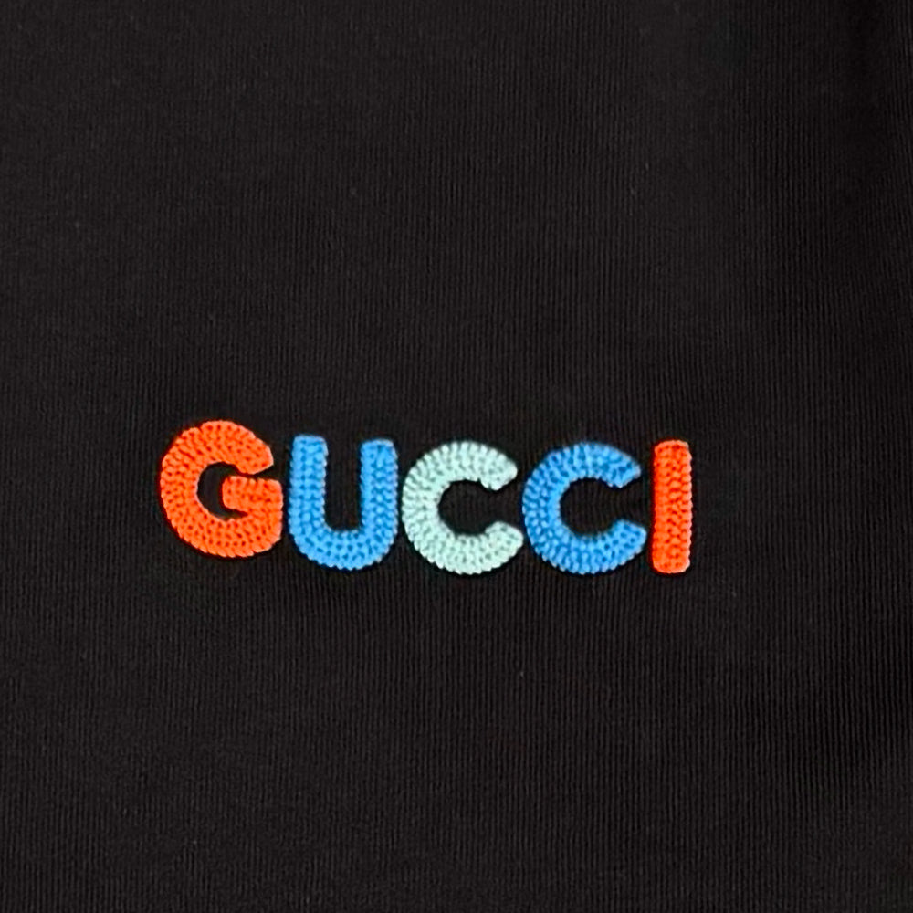 GUCCI Cotton T-shirt With Embroidery