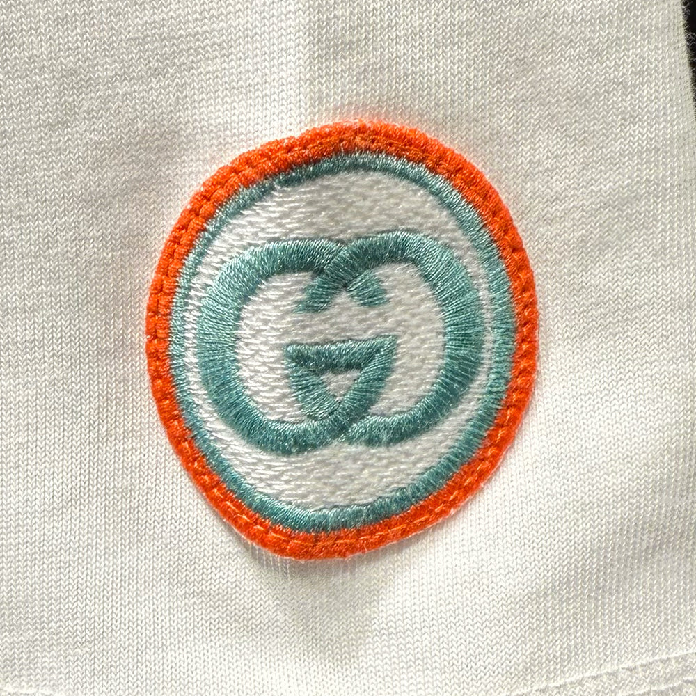 GUCCI Cotton T-shirt With Embroidery