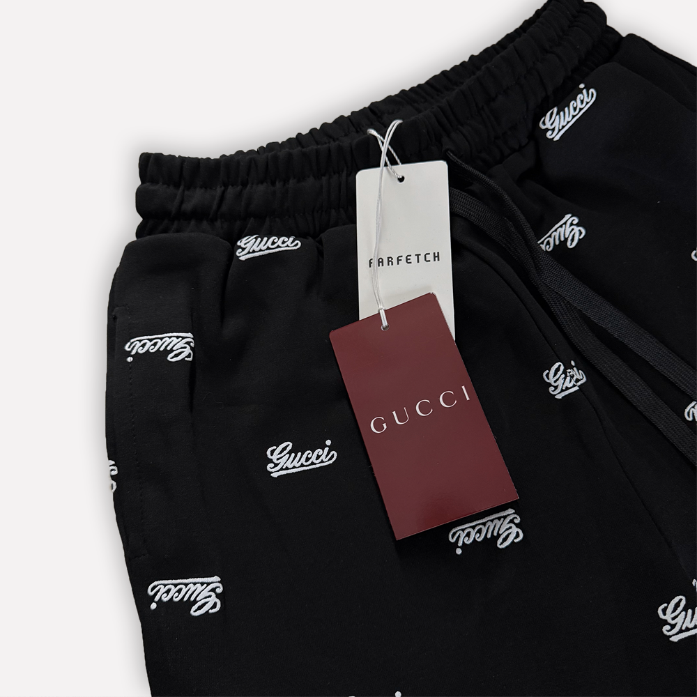 GUCCI Logo Print Shorts