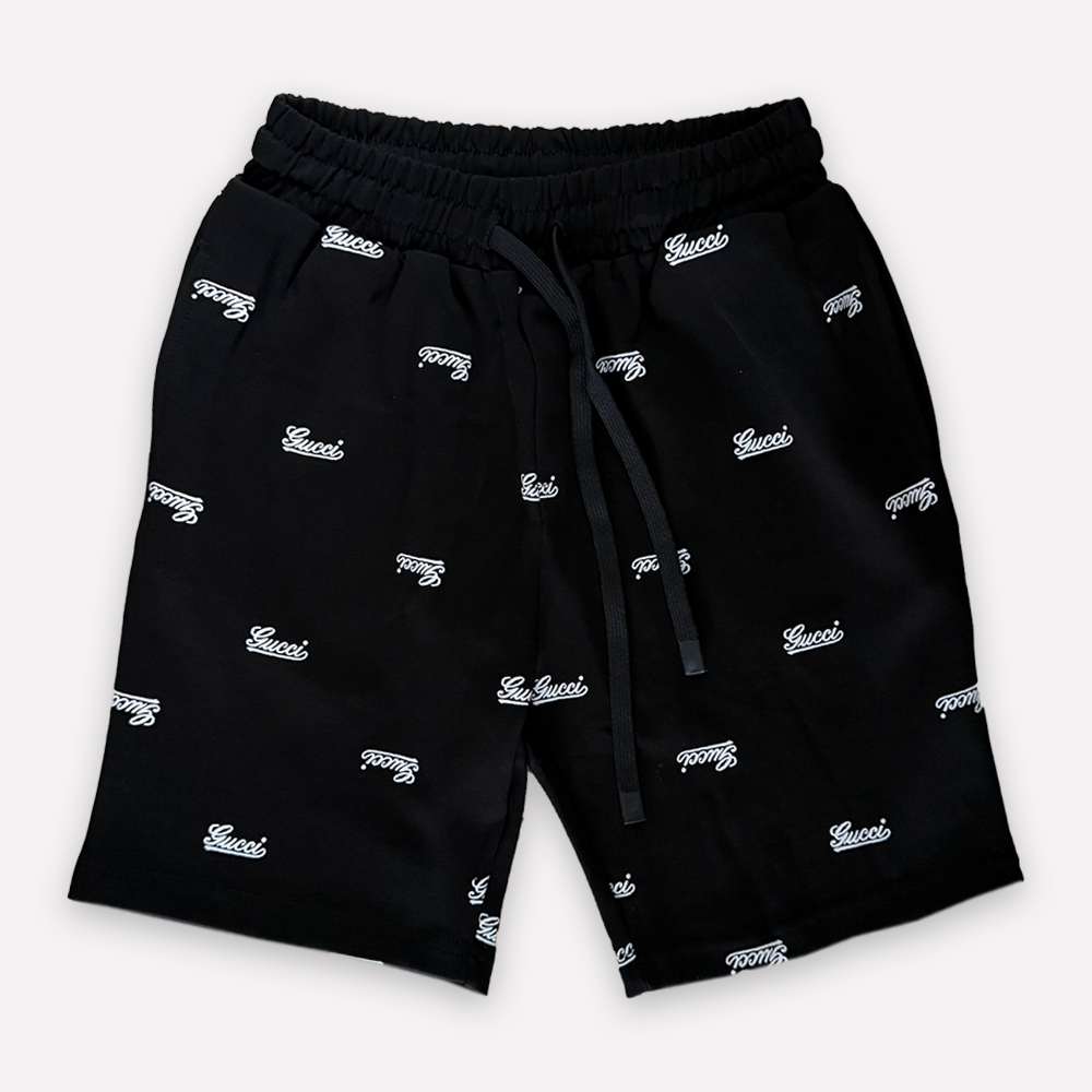 GUCCI Logo Print Shorts