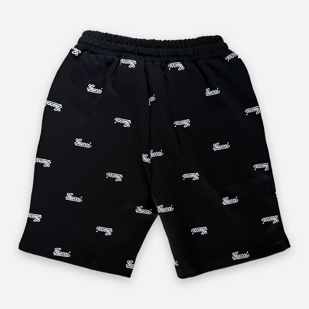 GUCCI Logo Print Shorts