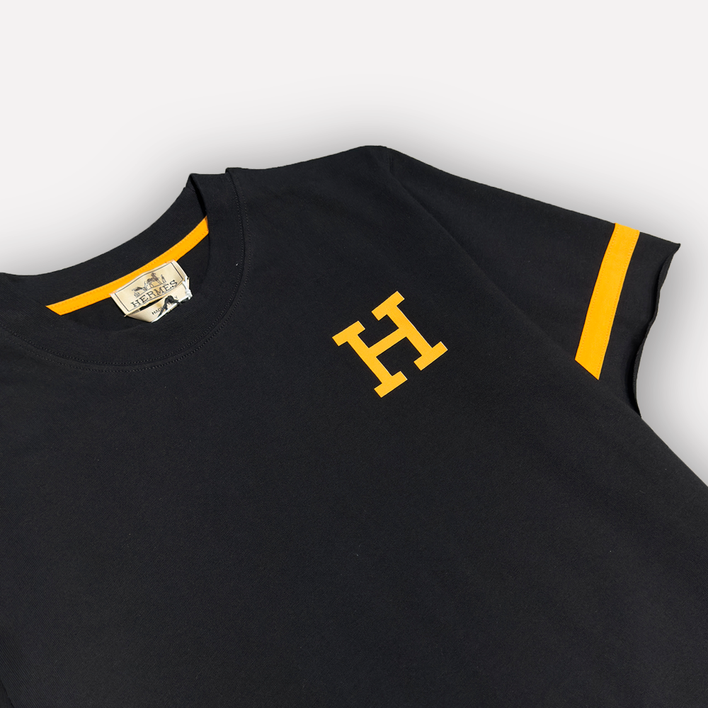 HERMES Logo Print T-shirt