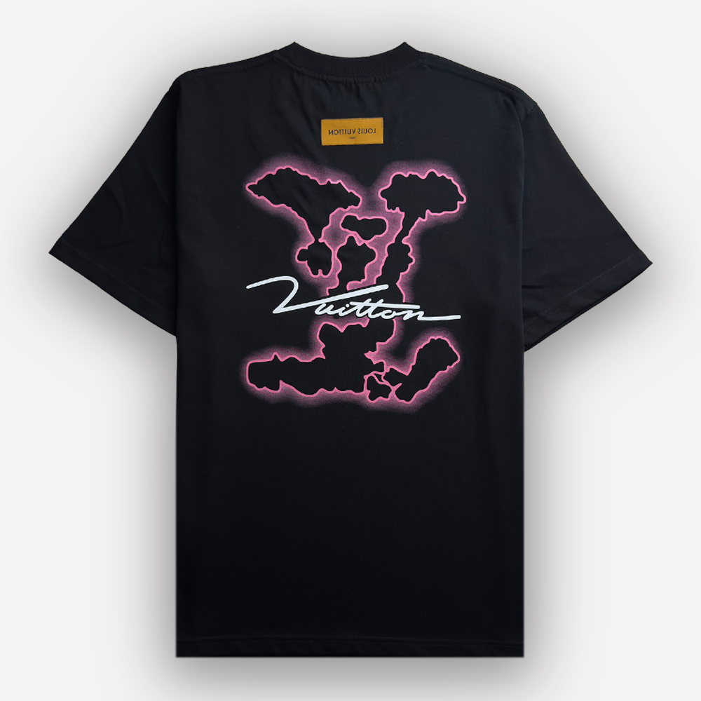LV Logo Print T-Shirt