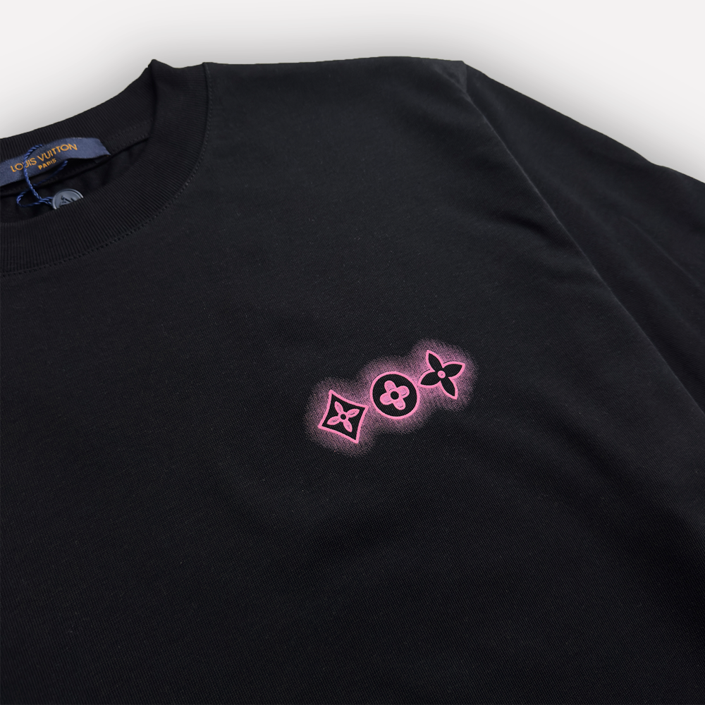 LV Logo Print T-Shirt