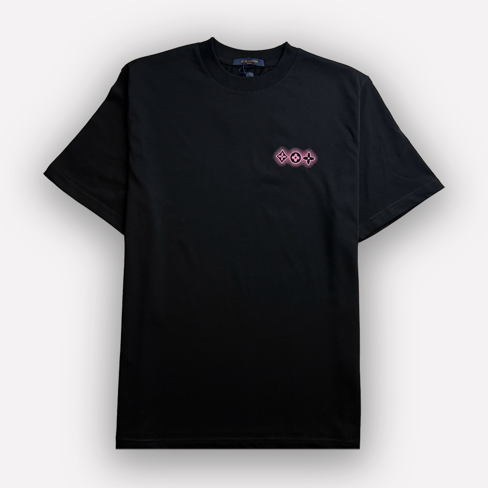 LV Logo Print T-Shirt