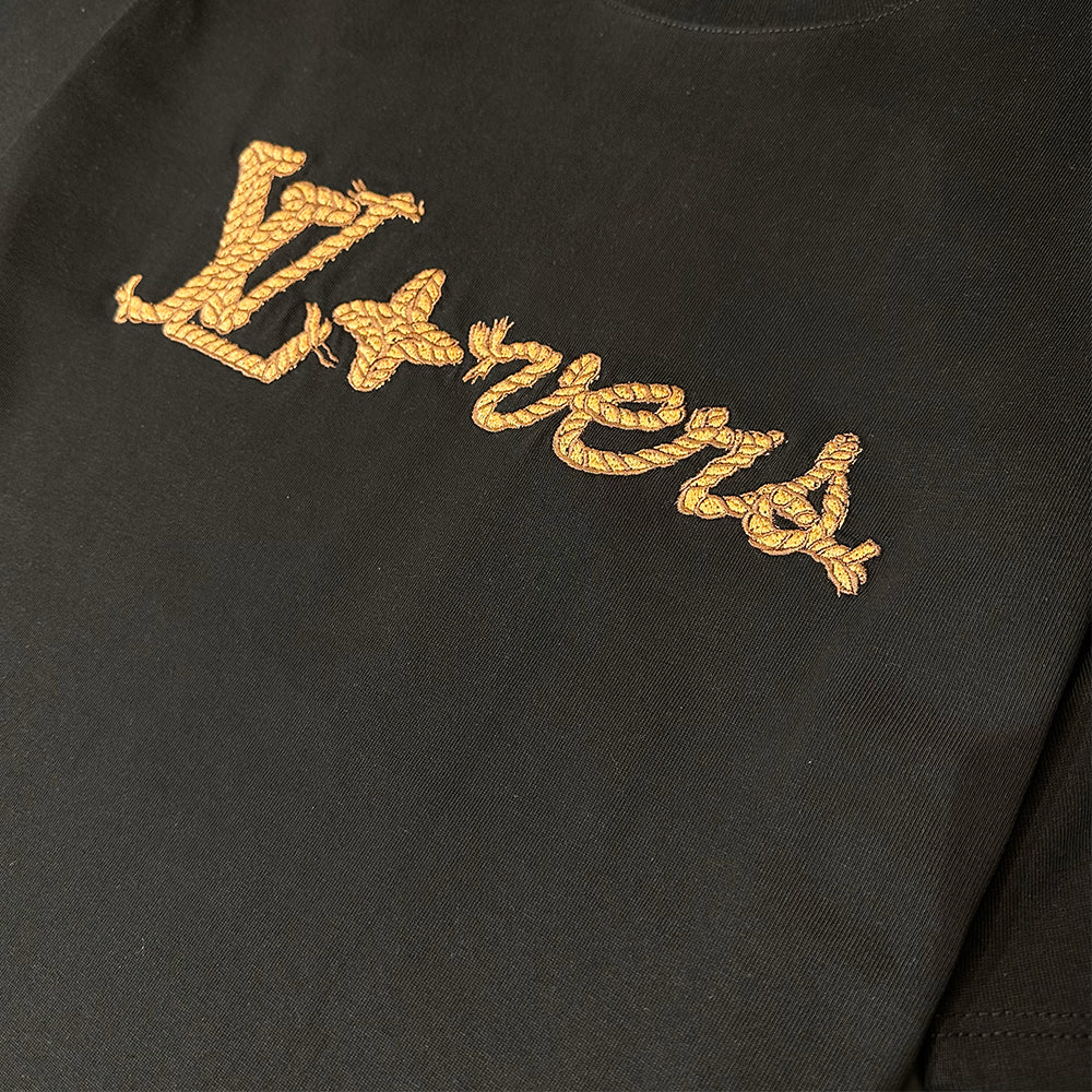 LV Embroidered Signature Cotton T-Shirt
