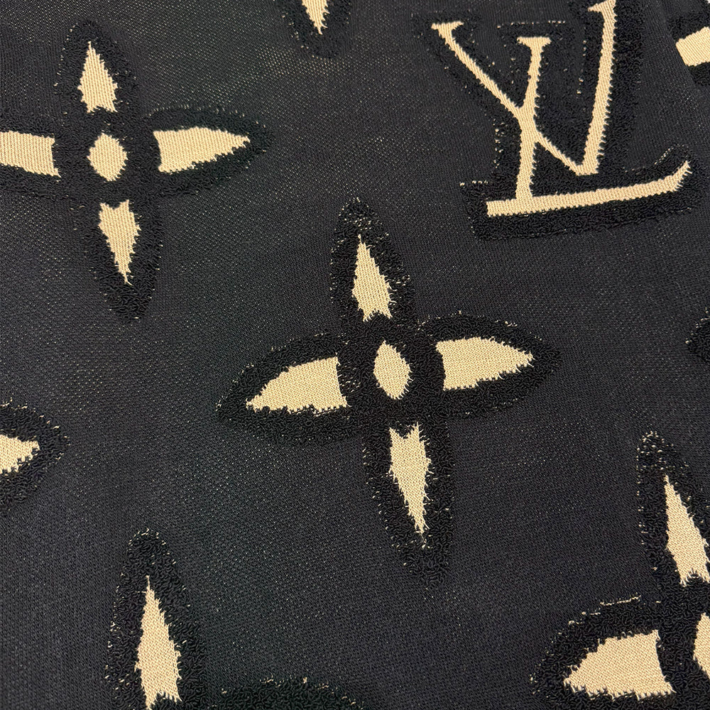 LV Cotton Crewneck Knit Sweater