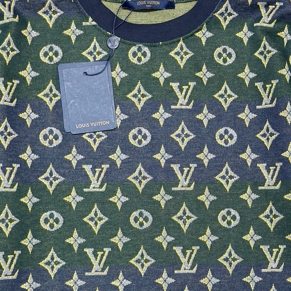 Monogram Jacquard Short-Sleeved T-Shirt