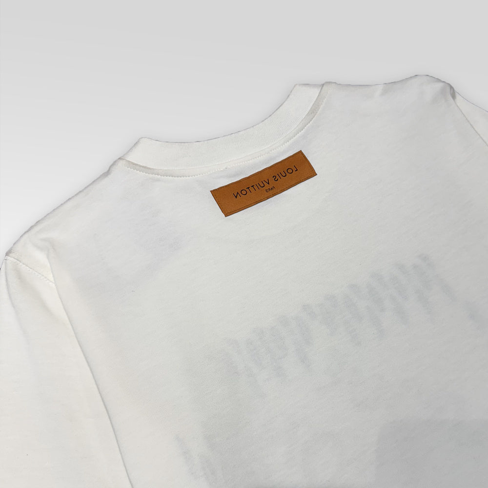LV Embroidered Cotton T-shirt