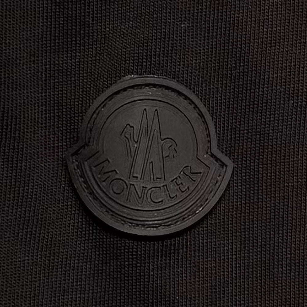 MONCLER Blurred Logo Cotton T-shirt