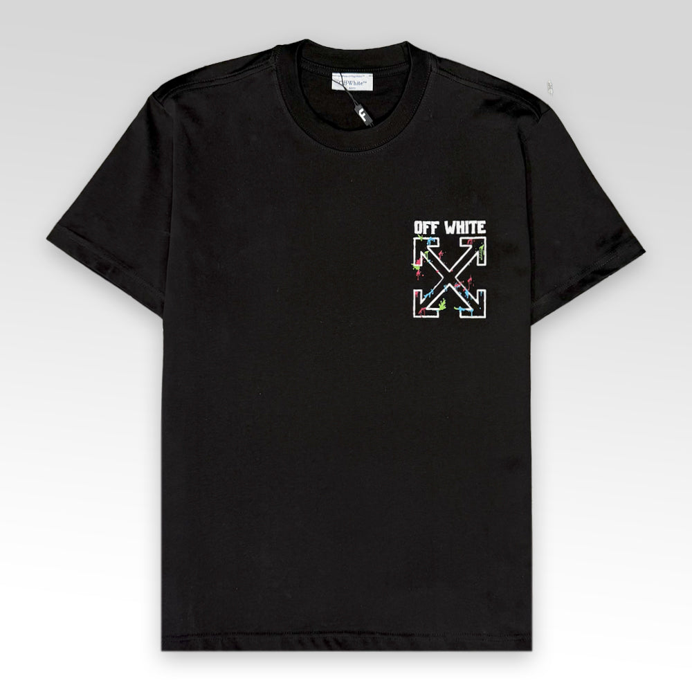 OFF-WHITE X KAWS Logo Print T-Shirt
