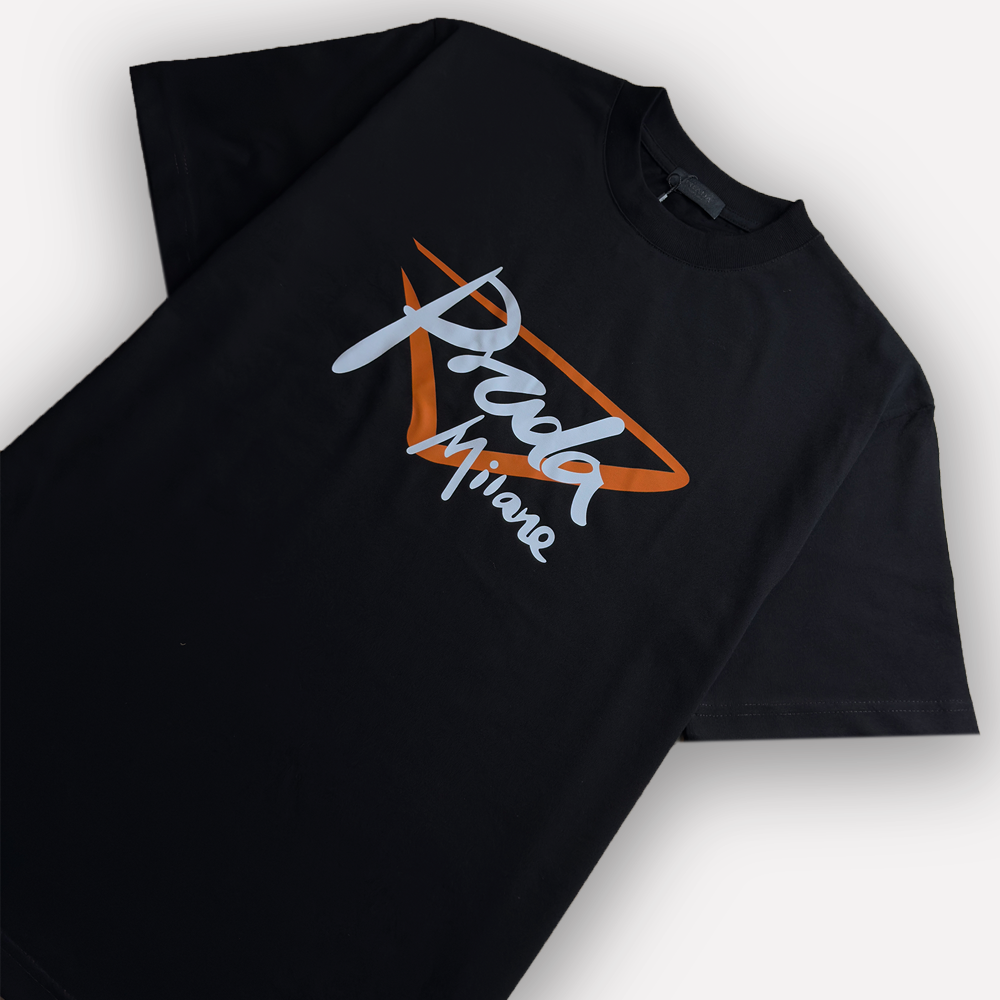 PRADA Logo Print T-shirt