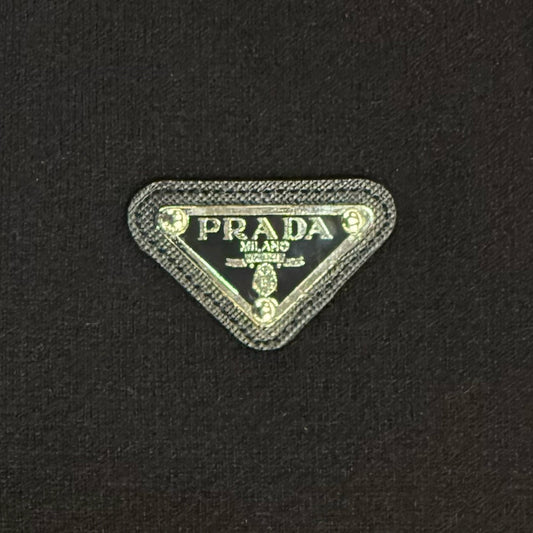 Metal Triangle Logo Polo Shirt