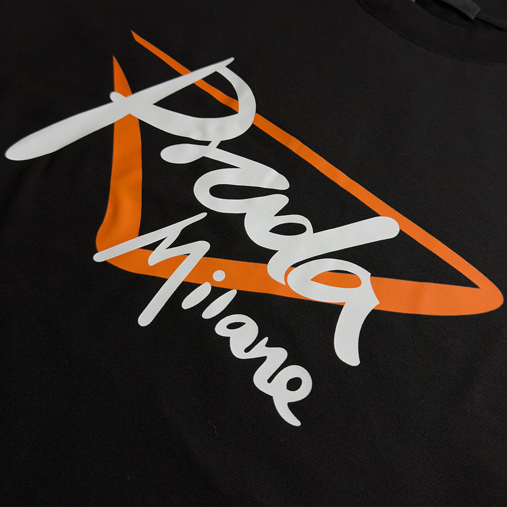 PRADA Logo Print T-shirt