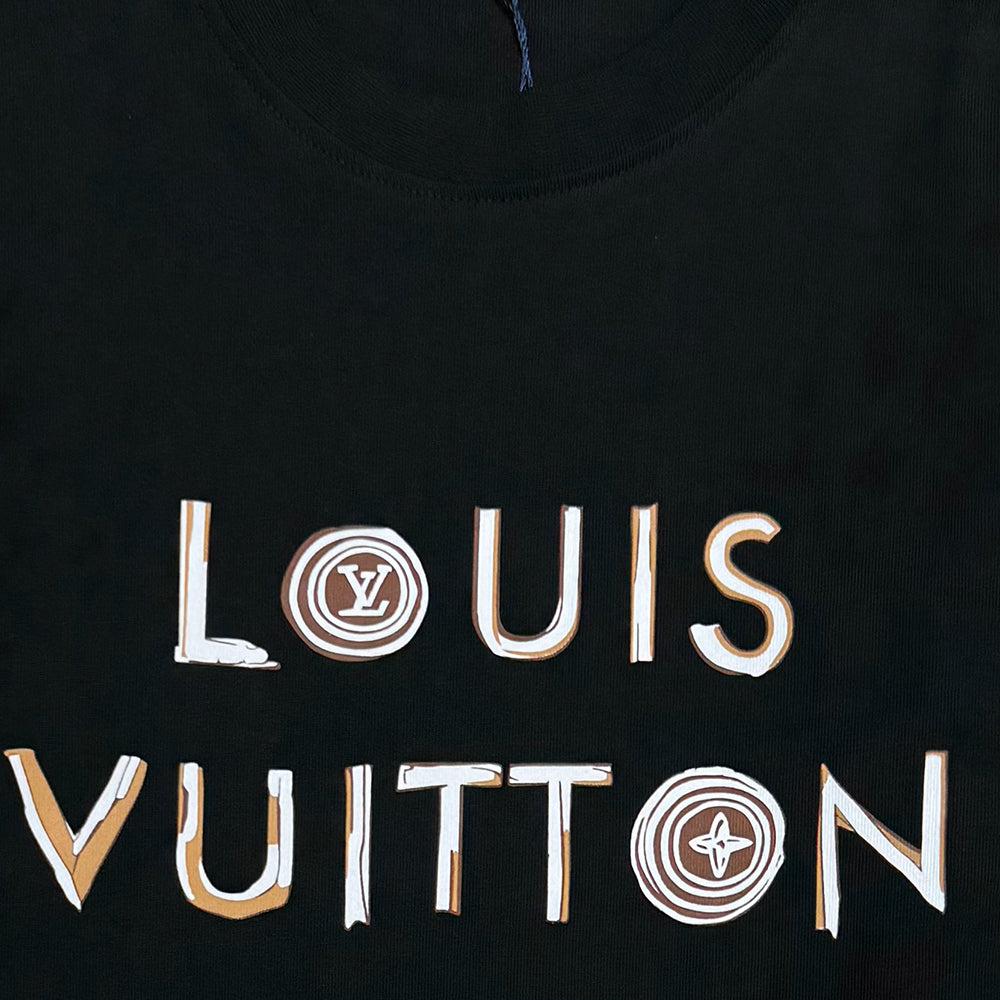 LV Logo Print T-Shirt