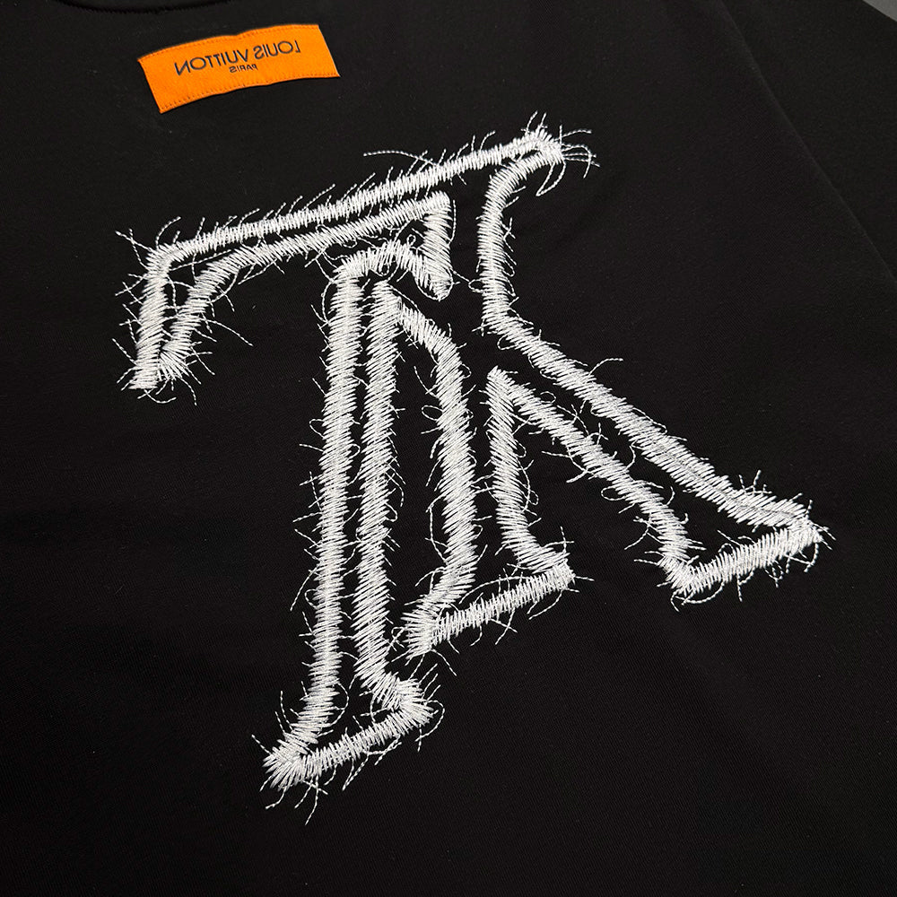 LV Logo embroidered T-Shirt