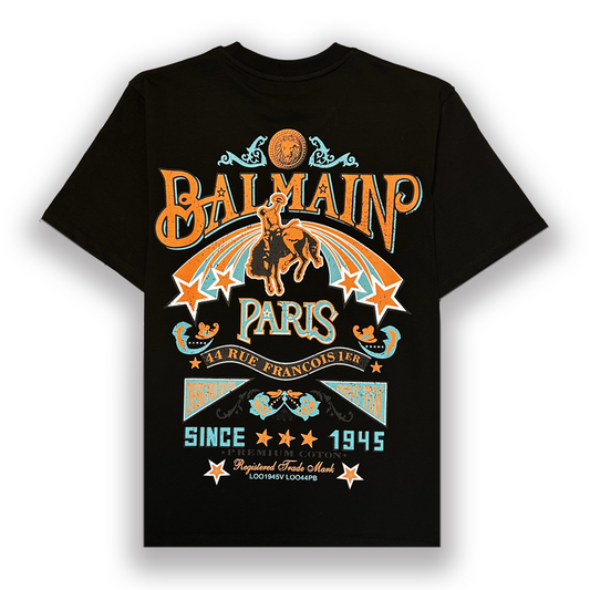 BALMAIN  Signature Western T-shirt