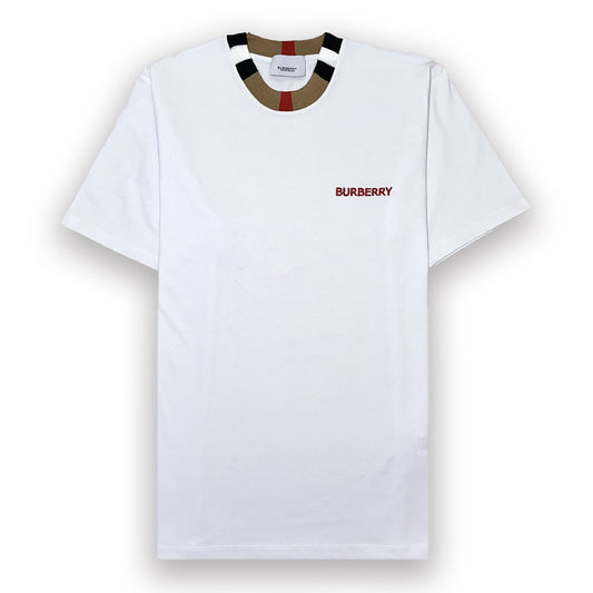 BURBERRY Logo Embroidered T-shirt