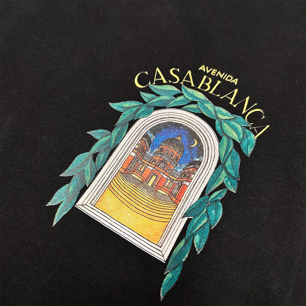 CASABLANCA logo-print T-shirt