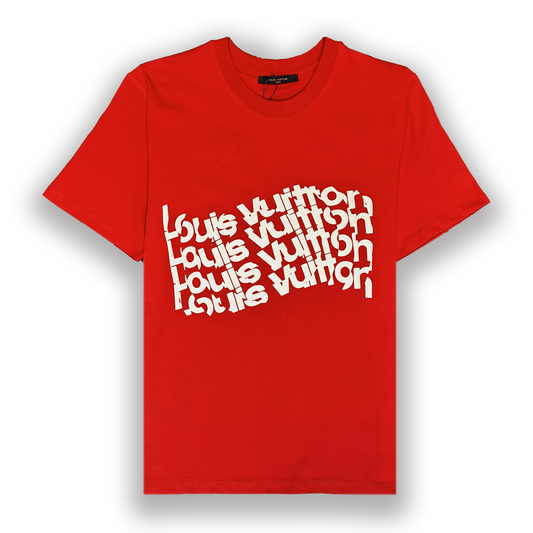 LV Logo Print T-Shirt