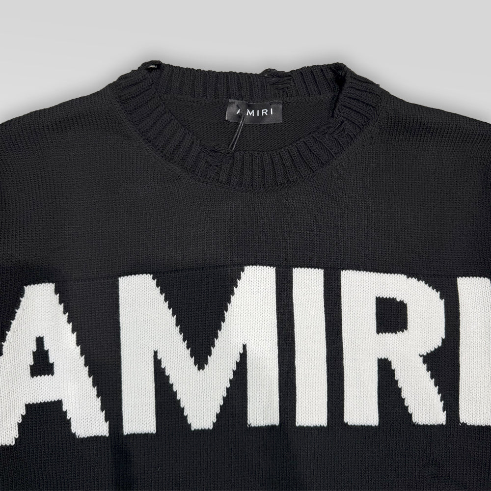 AMIRI Large Fit Knit Sweater