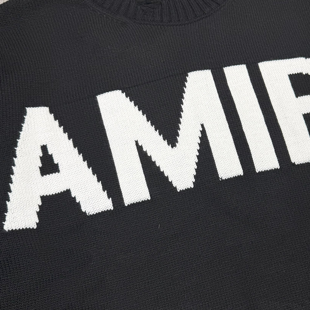 AMIRI Large Fit Knit Sweater