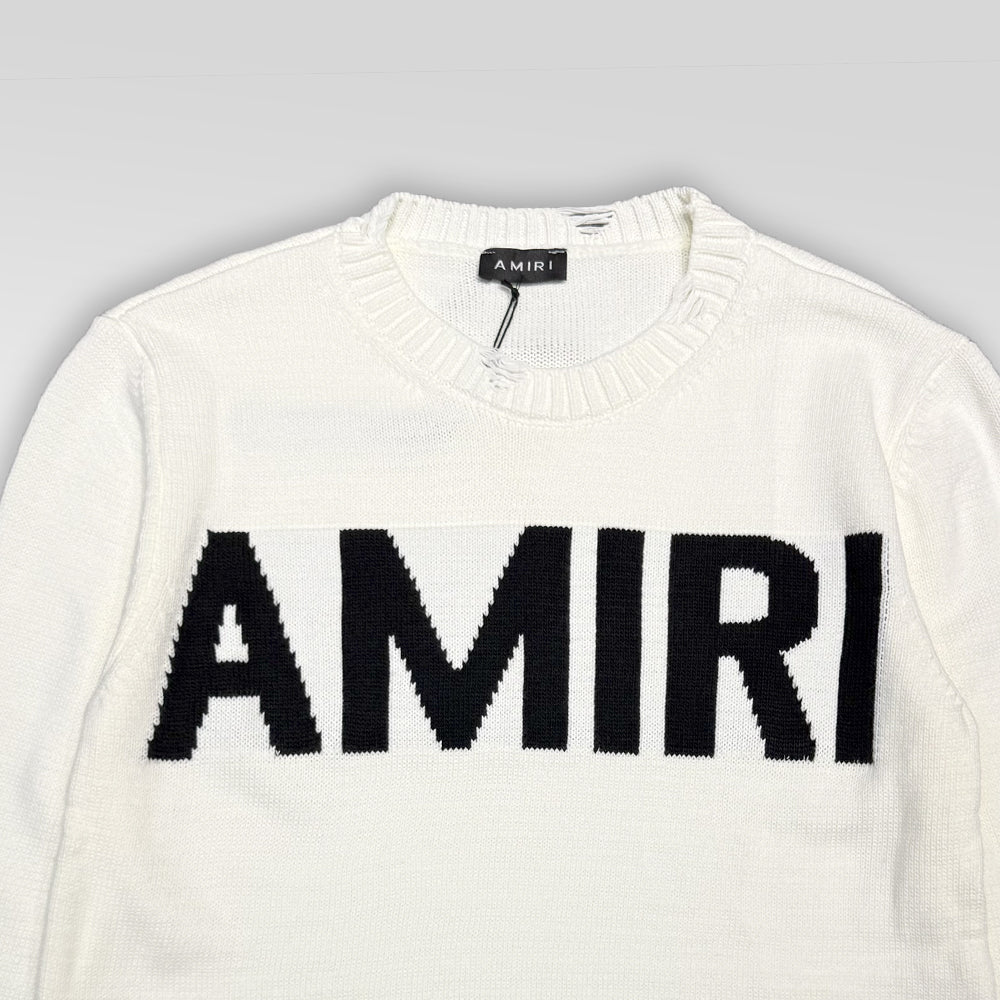 AMIRI Large Fit Knit Sweater