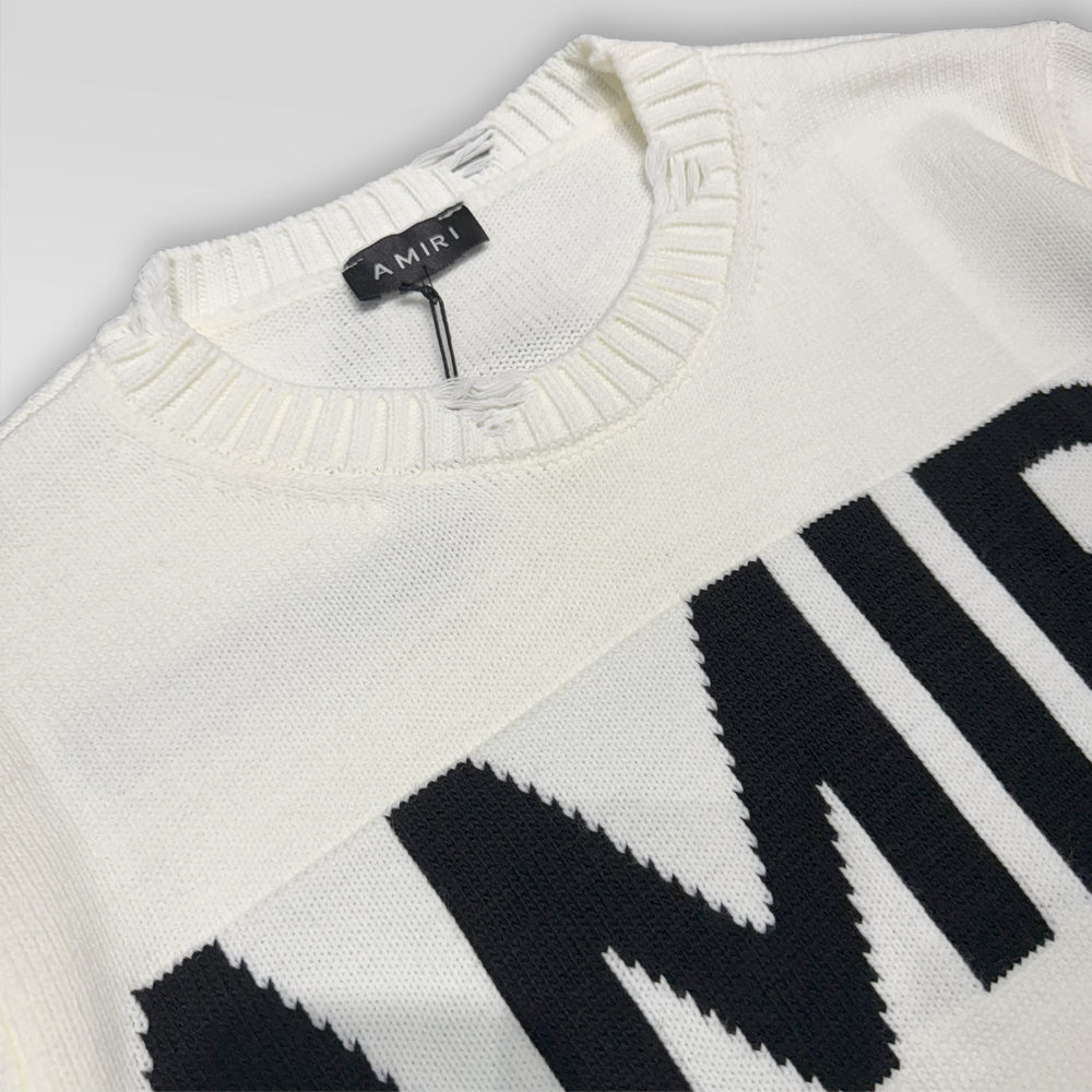 AMIRI Large Fit Knit Sweater