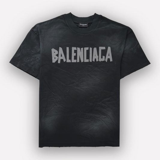 BALENCIAGA Faded Effect T-Shirt Large Fit