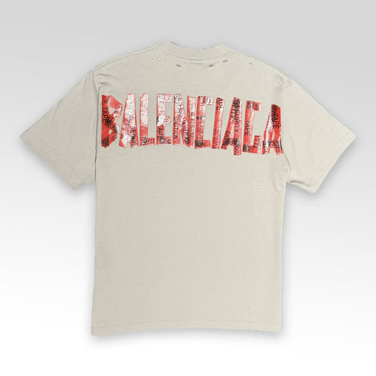 BALENCIAGA New Tape Type Oversized T-shirt