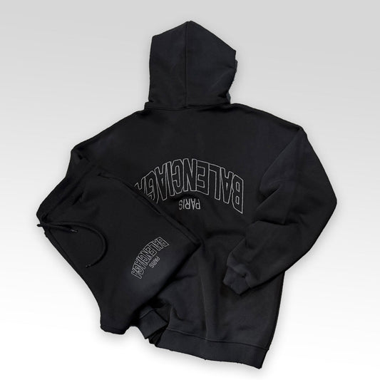 Faded Effect Zip Up Tracksuit