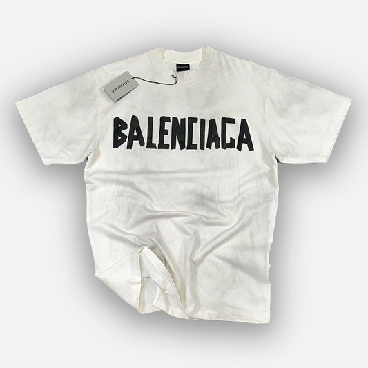 BALENCIAGA Vintage Effect Oversized T-shirt