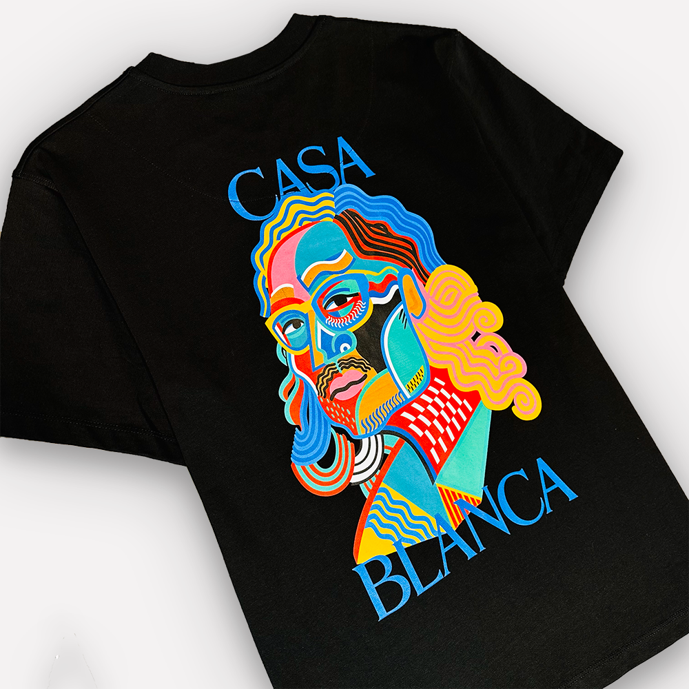 CASABLANCA logo-print T-shirt