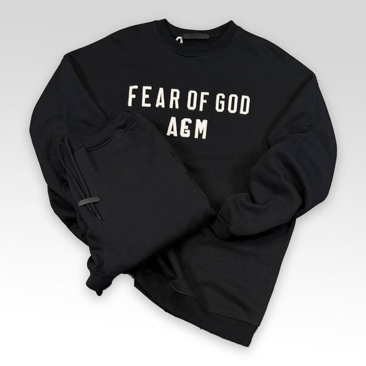 Tracksuit With Embroidered And Embossed Logo