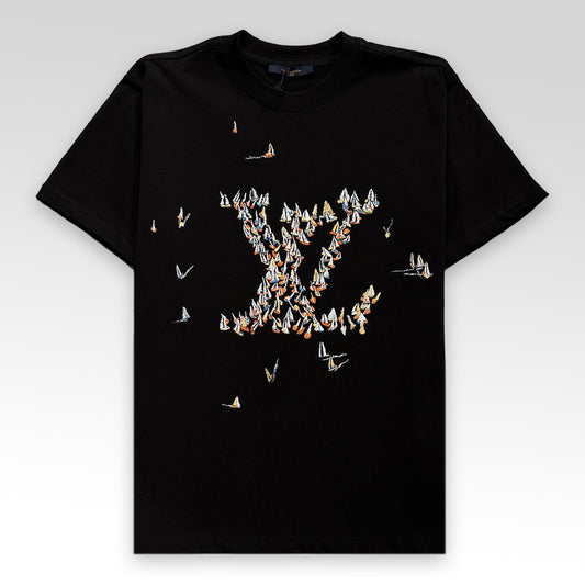 LV Logo Print T-Shirt